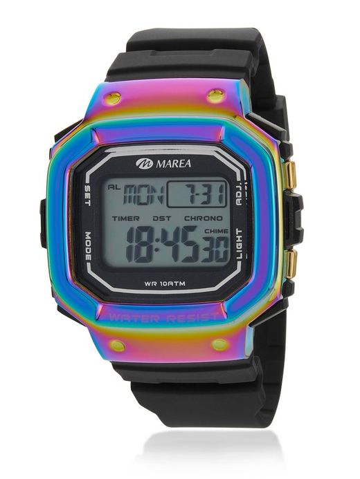 Marea Men's Watch B44104/4 Black Silicone