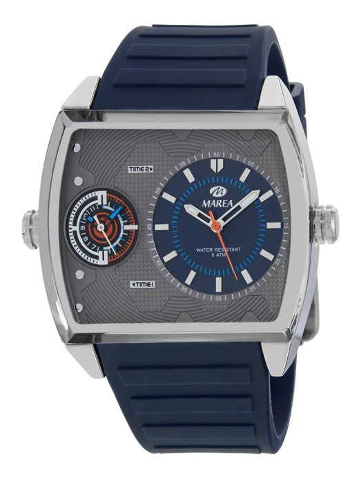 Reloj Marea Hombre B54285/2 Sport Azul Acero Analógico