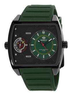 Reloj Marea Hombre B54285/3 Sport Verde Acero Negro Analógico