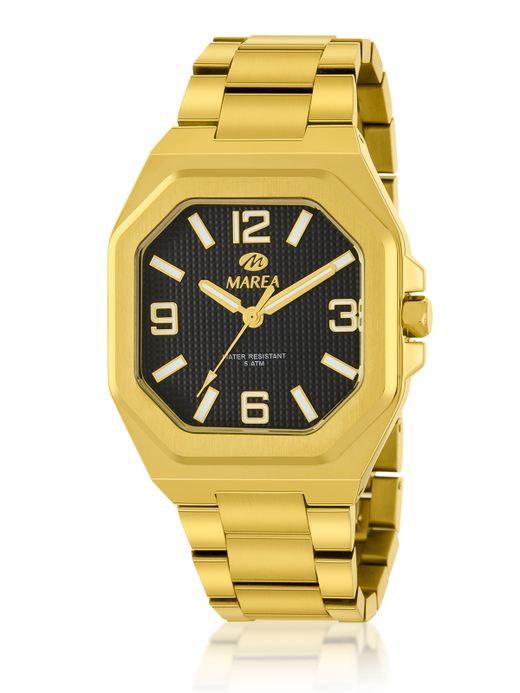 Reloj Marea Hombre B54295/5 Acero Dorado Analógico