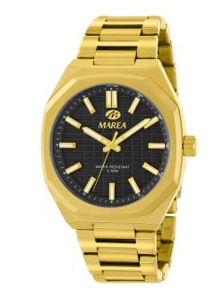 Marea Men's Watch B54296/5 Gold Steel Analog