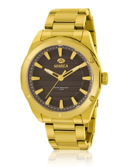 Reloj Marea Hombre B54298/4 Acero Dorado Analógico