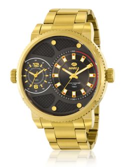 Reloj Marea Hombre B54300/5 Acero Dorado Analógico