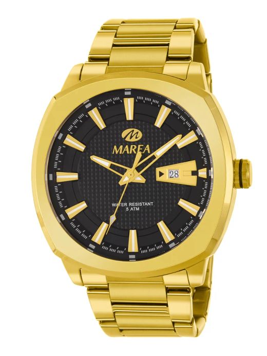 Reloj Marea Hombre B54307/4 Acero Dorado Analógico