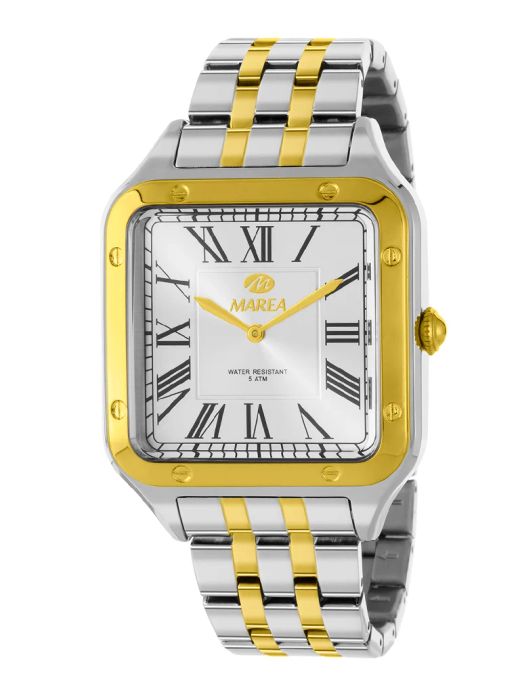 Reloj Marea Hombre B54308/3 Acero Bicolor Dorado Analógico