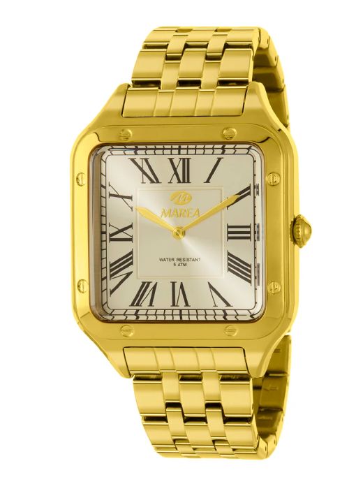 Reloj Marea Hombre B54308/4 Acero Dorado Analógico