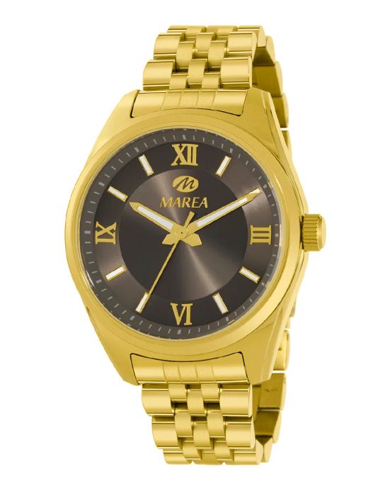 Reloj Marea Hombre B54321/4 Acero Dorado Analógico