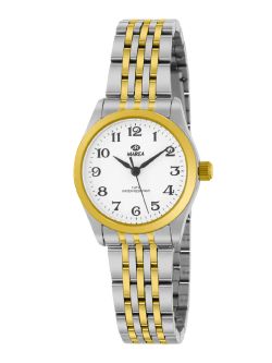 Marea Women's Watch B21201/2 Two-Tone Gold Steel Analog