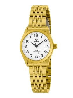 Marea Women's Watch B21201/3 Gold Steel Analog