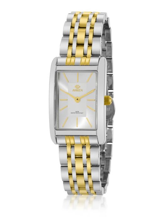 Montre femme Marea B36207/3, acier doré bicolore