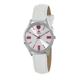 Reloj Marea Mujer B41402/4 Piel Blanca Circonitas