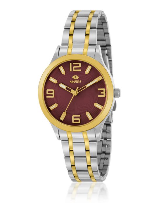 Reloj Marea Mujer B41405/3 Acero Bicolor Dorado Analógico