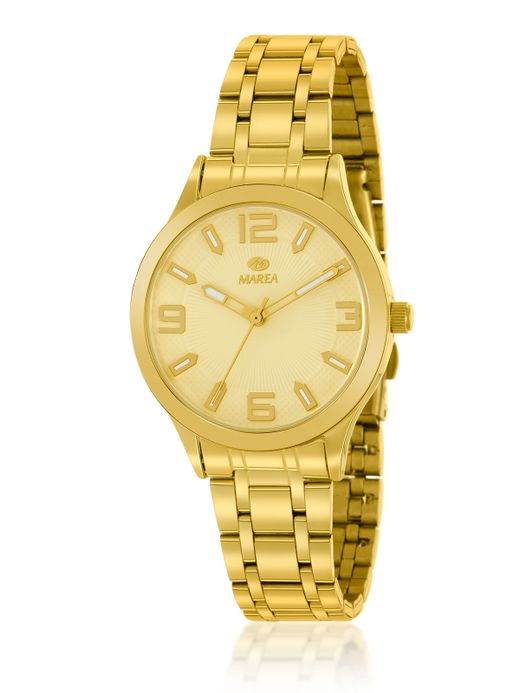 Reloj Marea Mujer B41405/4 Acero Dorado Analógico