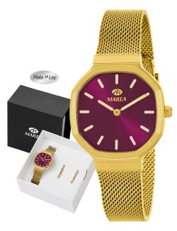 Reloj Marea Mujer B41408/15 Acero Dorado Analógico