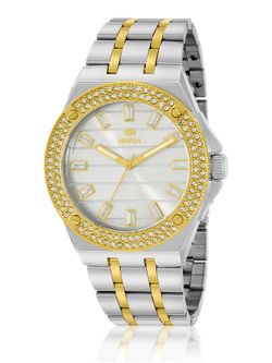 Reloj Marea Mujer B41422/3 Acero Plateado Bicolor Dorado