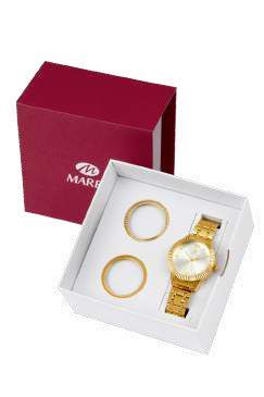 Reloj Marea Mujer B41438/4 Acero Dorado Analógico