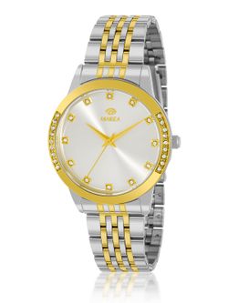 Reloj Marea Mujer B41440/5 Acero Bicolor Dorado Analógico