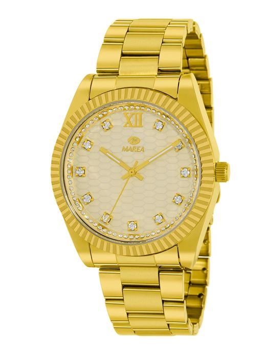 Reloj Marea Mujer B41444/4 Acero Dorado Analógico