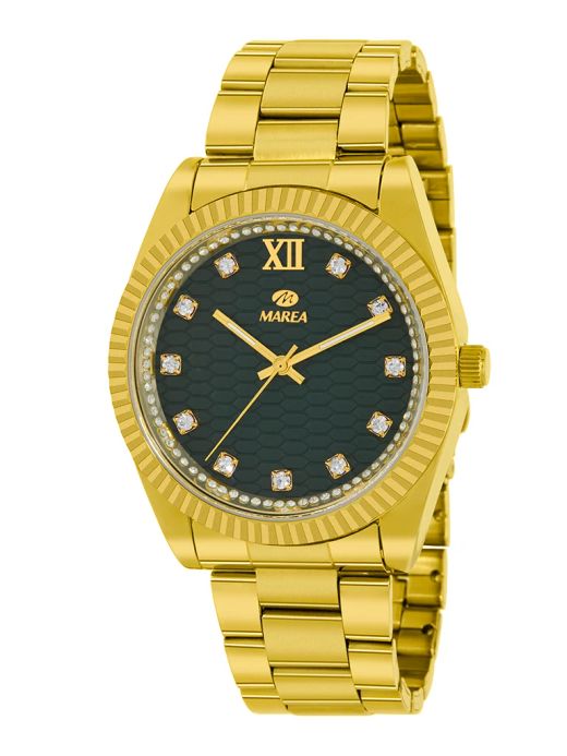 Reloj Marea Mujer B41444/5 Acero Dorado Analógico