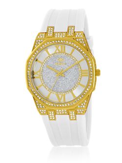 Reloj Marea Mujer B41453/3 Sport Blanco Acero Dorado Analógico