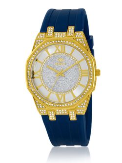 Reloj Marea Mujer B41453/4 Sport Azul Acero Dorado Analógico