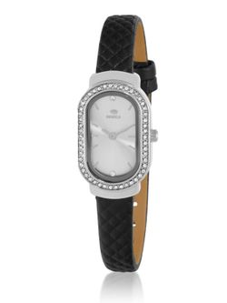 Reloj Marea Mujer B41454/5 Piel Negra Acero Analógico