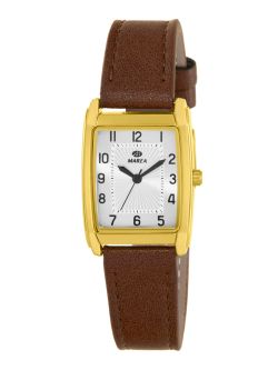 Reloj Marea Mujer B41464/4 Piel Marrón Acero Dorado Analógico