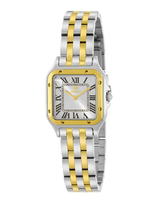 Reloj Marea Mujer B41470/3 Acero Bicolor Dorado Analógico