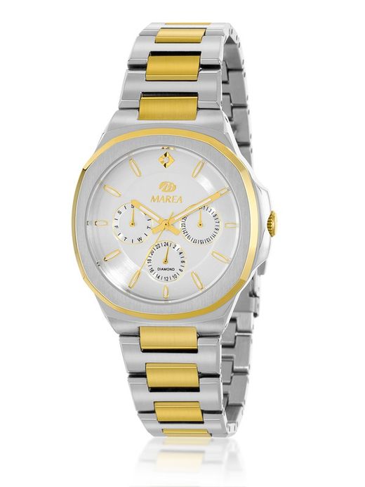 Marea Women's Watch B54256/2 Two-Tone Gold Steel