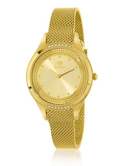 Marea Women's Watch B54257/3 Gold Zirconia