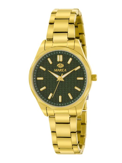 Marea Women's Watch B54291/4 Gold Steel Analog