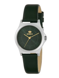 Marea Women's Watch B54294/2 Green Leather Steel Analog