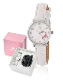 Reloj Marea Niña B41304/1 Unicornio Rosa Auriculares Bluetooth Negros Pack Comunión