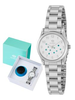Marea Girl's Watch B41434/2 Analog Steel