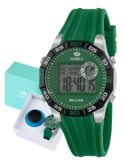 Marea Kids Watch B35383/3 Sports Green Steel Digital
