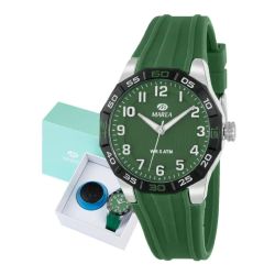 Reloj Marea Niño B35384/3 Sports Verde Acero Analógico