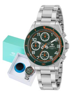Marea Children's Watch B41431/4 Steel Analog Chronograph