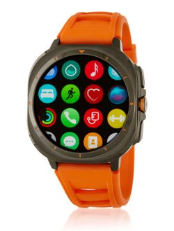Reloj Marea Smartwatch B58015/3 Naranja Acero Gris