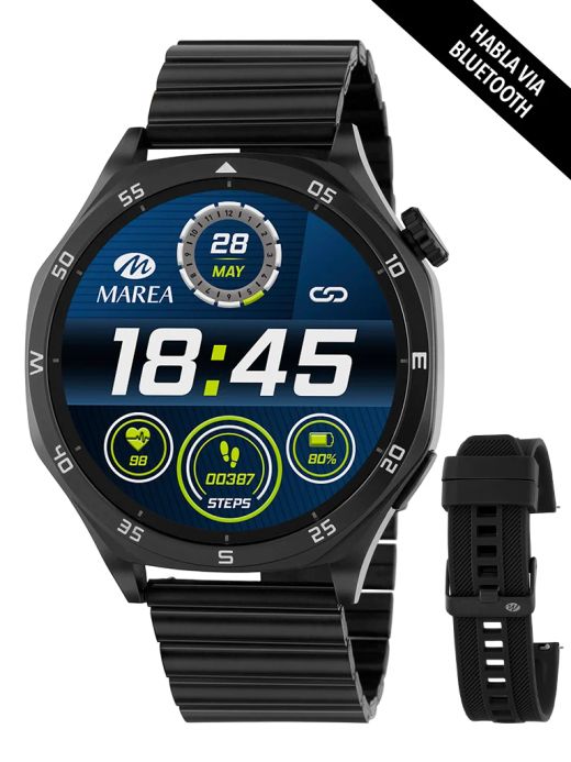 Reloj Marea Smartwatch B58016/1 Acero Negro