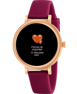 Reloj Marea Smartwatch B61002/16 Sport Vinotinto