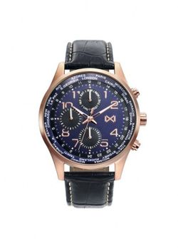 Reloj Mark Maddox Hombre HC7121-37 Piel Negra