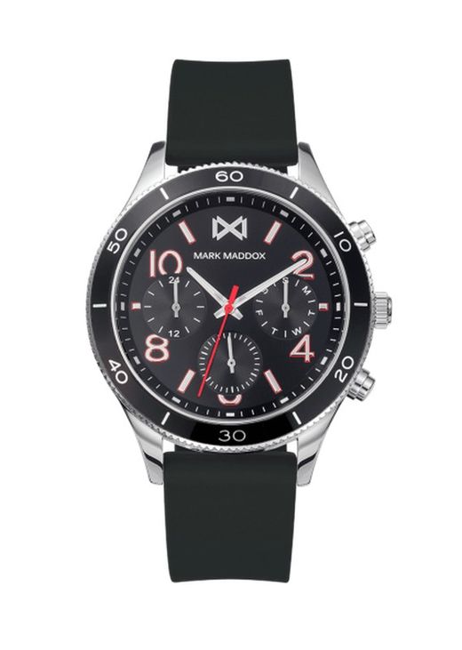 Relógio masculino Mark Maddox HC7130-54 esporte preto