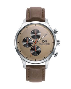 Reloj Mark Maddox Hombre HC7138-46 Piel Marrón