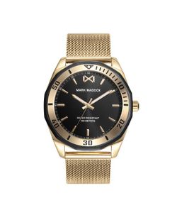 Mark Maddox Men's Watch HM0126-57 Mat Gold