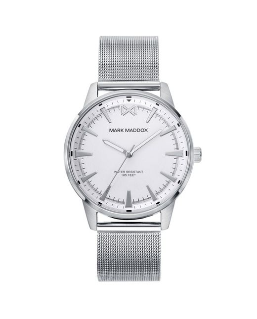 Mark Maddox Men's Watch HM0141-07 Steel Mat