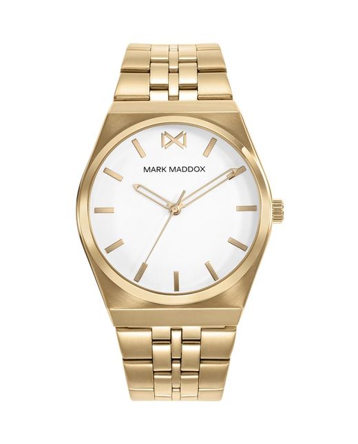 Mark Maddox Men's Watch HM0152-07 Marais Gold