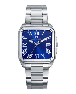 Reloj Mark Maddox Hombre HM0153-32 Acero Plateado Analógico