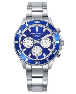 Reloj Mark Maddox Hombre HM0157-36 Cronógrafo Acero Analógico