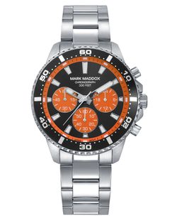 Reloj Mark Maddox Hombre HM0157-56 Cronógrafo Acero Analógico