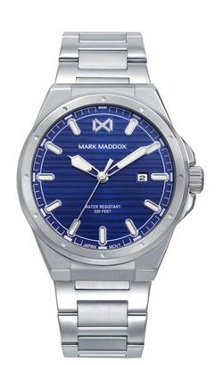 Reloj Mark Maddox Hombre HM0158-37 Acero Analógico